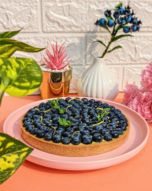 BLUEBERRY LEMON TART - Torte